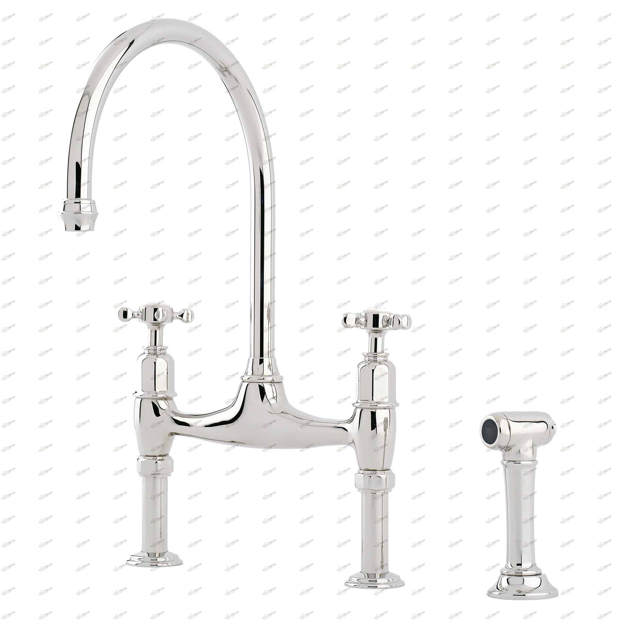 Traditional bathrooms Однорычажный смеситель для кухни P&R IONIAN Pr4172.bn 