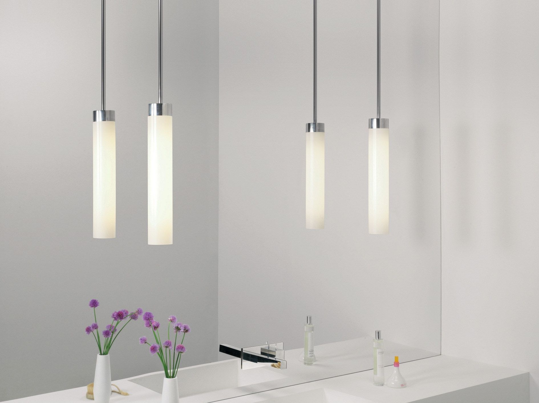 Стальной и стеклянный светодиодный подвесной светильник Astro Lighting Киото ARCH-00050984 - Вид №1