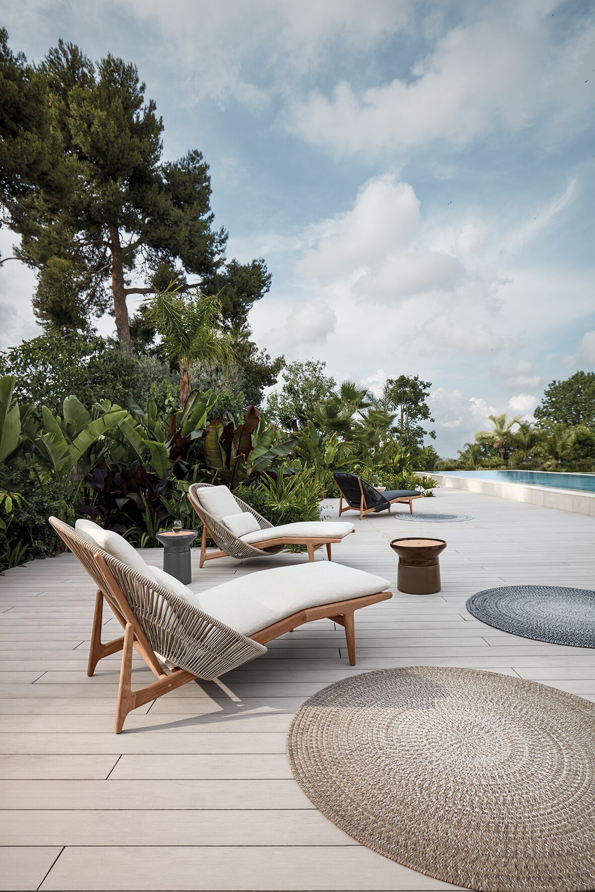 Ткань сад шезлонг Gloster Бора ARCH-00033848 - Вид №3