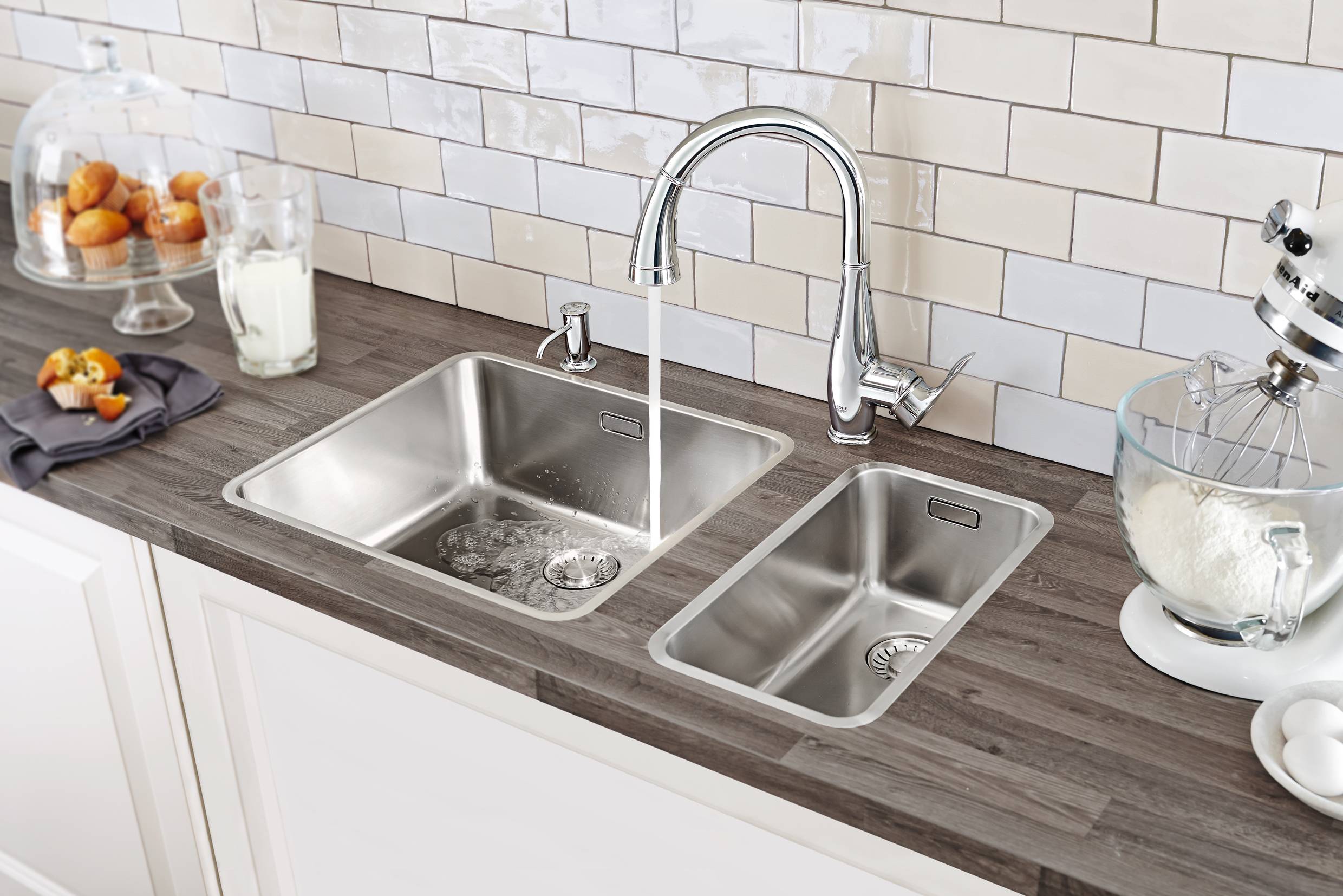 30215000 Смеситель для кухни Grohe хром  - Вид №1
