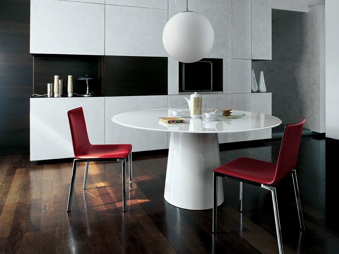 Круглый стеклянный стол Sovet Italia ARCH-00112878 - Вид №1