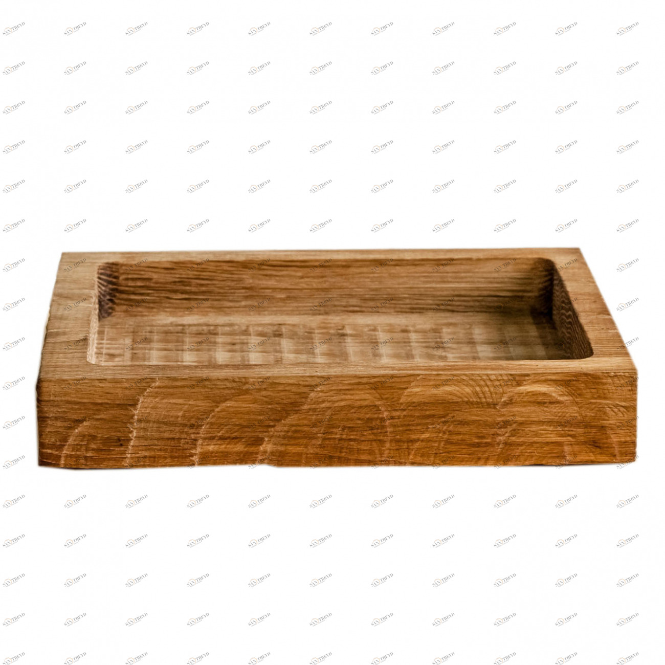 Декоративный ящик "Снег" светло-коричневый FUGA ECO WOOD 123600 Коричневый 