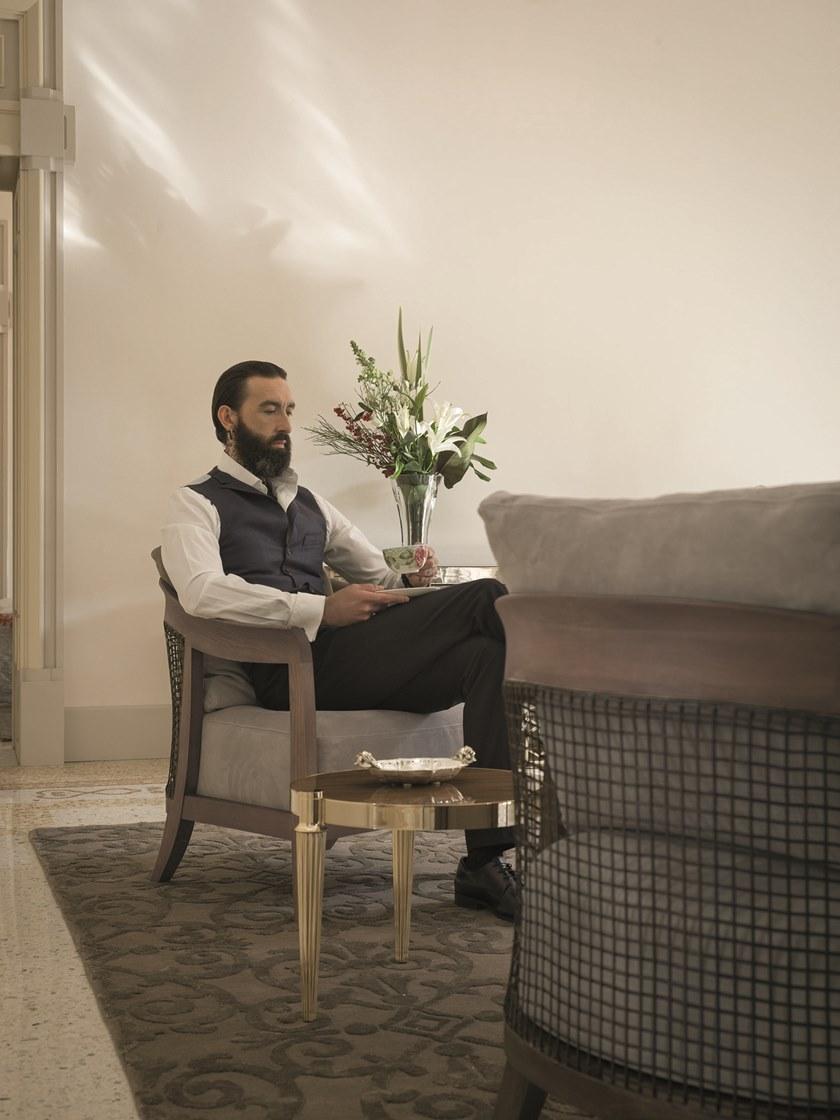 Longhi Кожаное кресло с подлокотниками Loveluxe 2016 – vanity collection X 690 - Вид №2