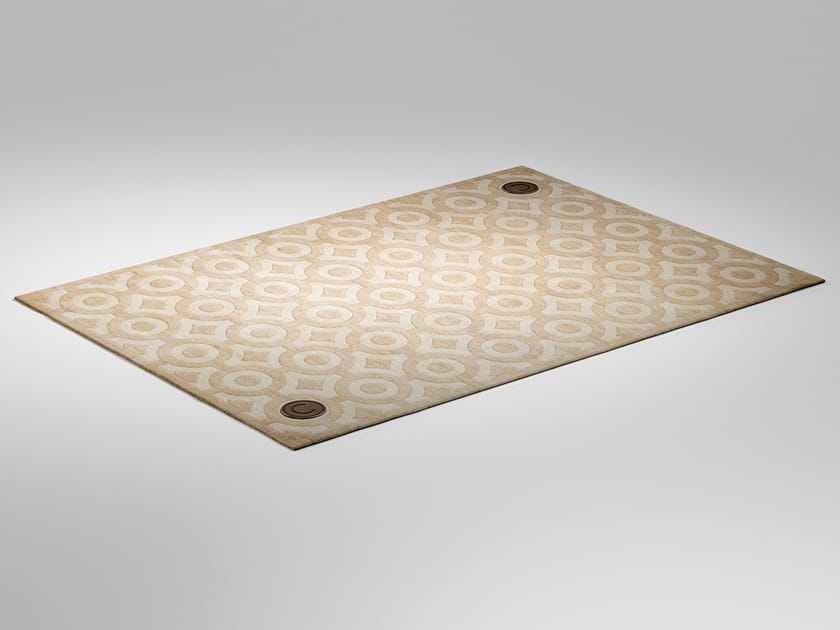 Прямоугольный ковер из шерсти и шелка CPRN HOMOOD Eclipse ARCH-00038649