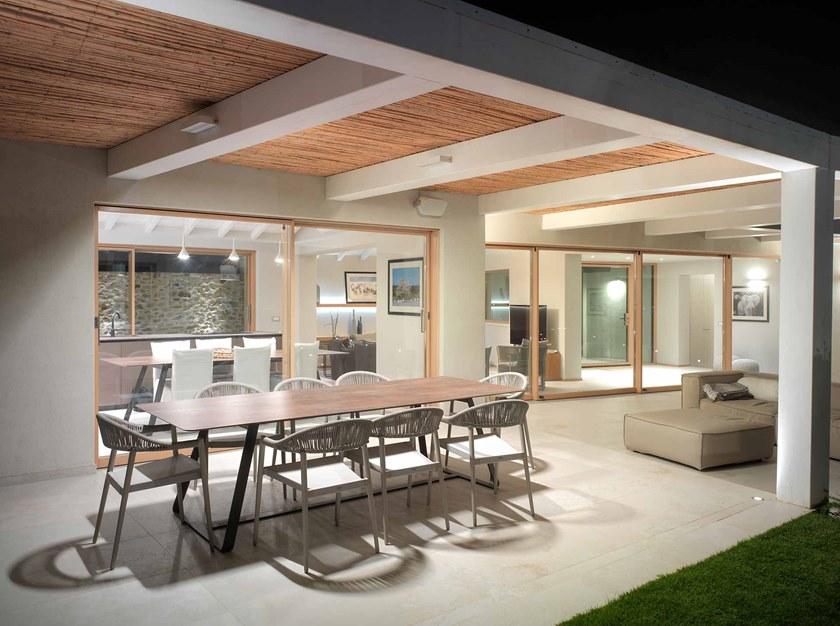 CARMINATI SERRAMENTI Подъемно-раздвижная деревянная дверь с двойным остеклением Skyline system sun-id-1382330 - Вид №9