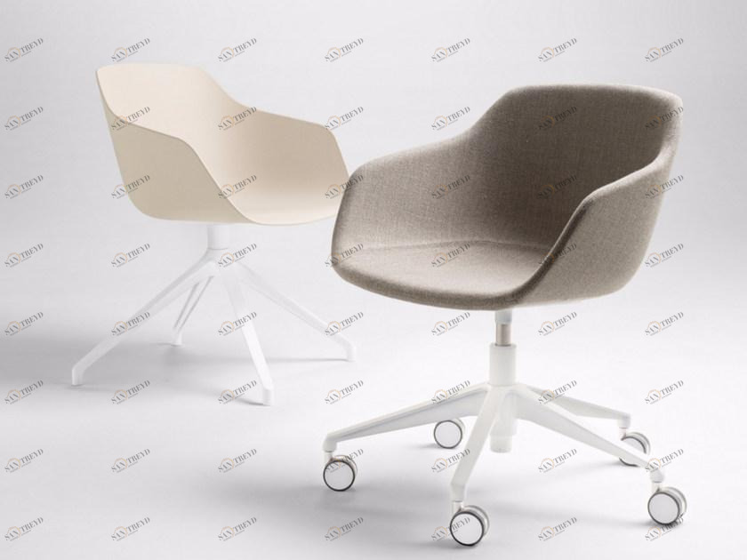 ALKI 5-спицевый тканевый стул на колесиках Kuskoa bi sun-id-1454243