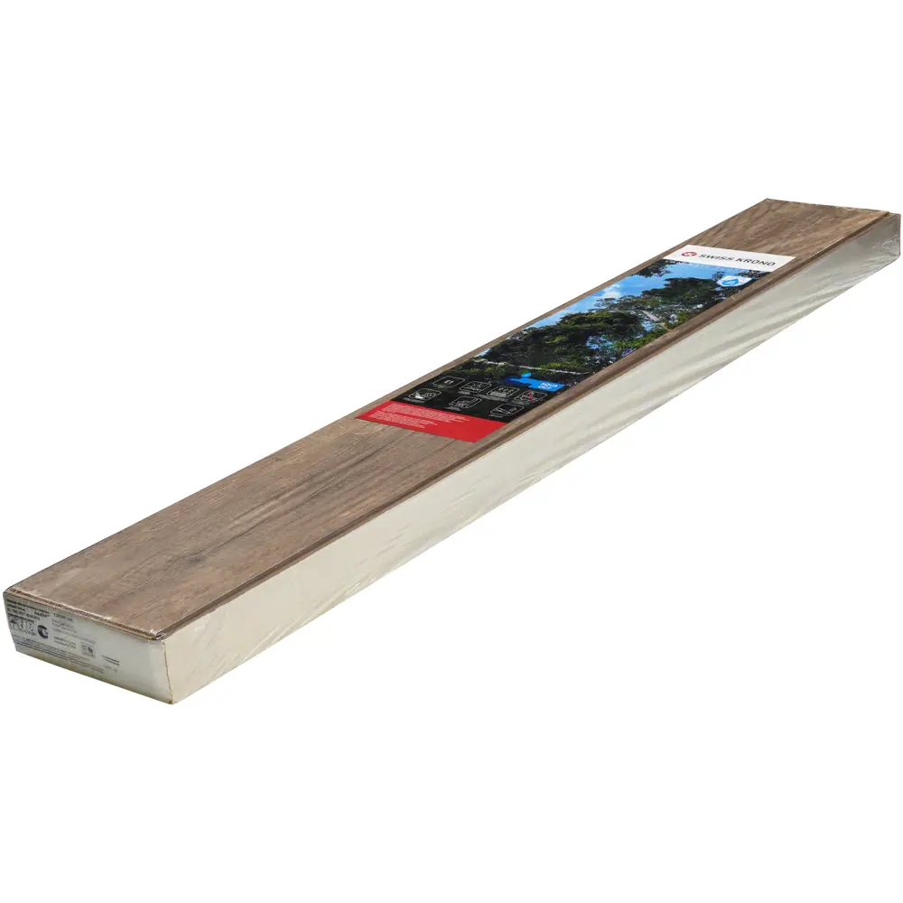 Ламинат Дуб Эверон 33 класс толщина 12 мм с фаской 1.318 м² SWISS KRONO STLM-2191570 - Вид №8