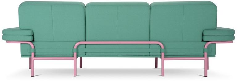 Adrenalina 3-х местный тканевый диван Leo sun-id-1418442 - Вид №5