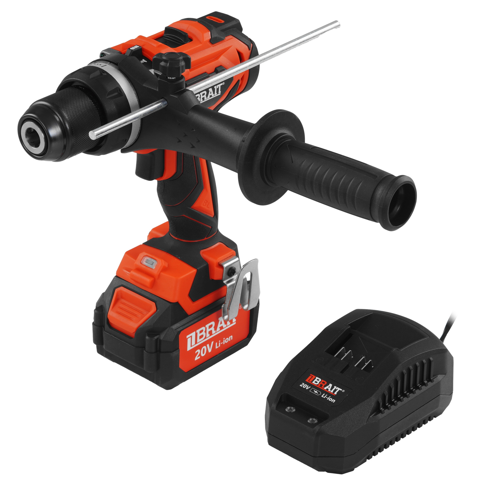 Дрель-шуруповерт BRAIT BCDI20-4PUMBL-1 PRO 9230662 STDN-0002840