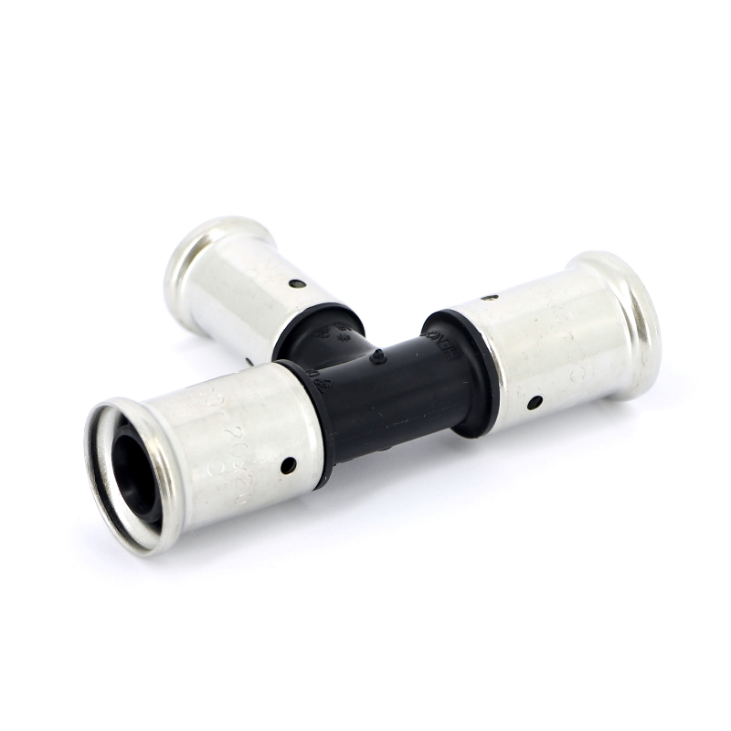 Тройник пресс PVDF HENCO 20x16x20 10PK201620 - Вид №1