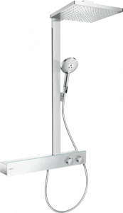 27364000 Raindance E Showerpipe 300 1jet EcoSmart 9 л / мин с ShowerTablet 600 Hansgrohe