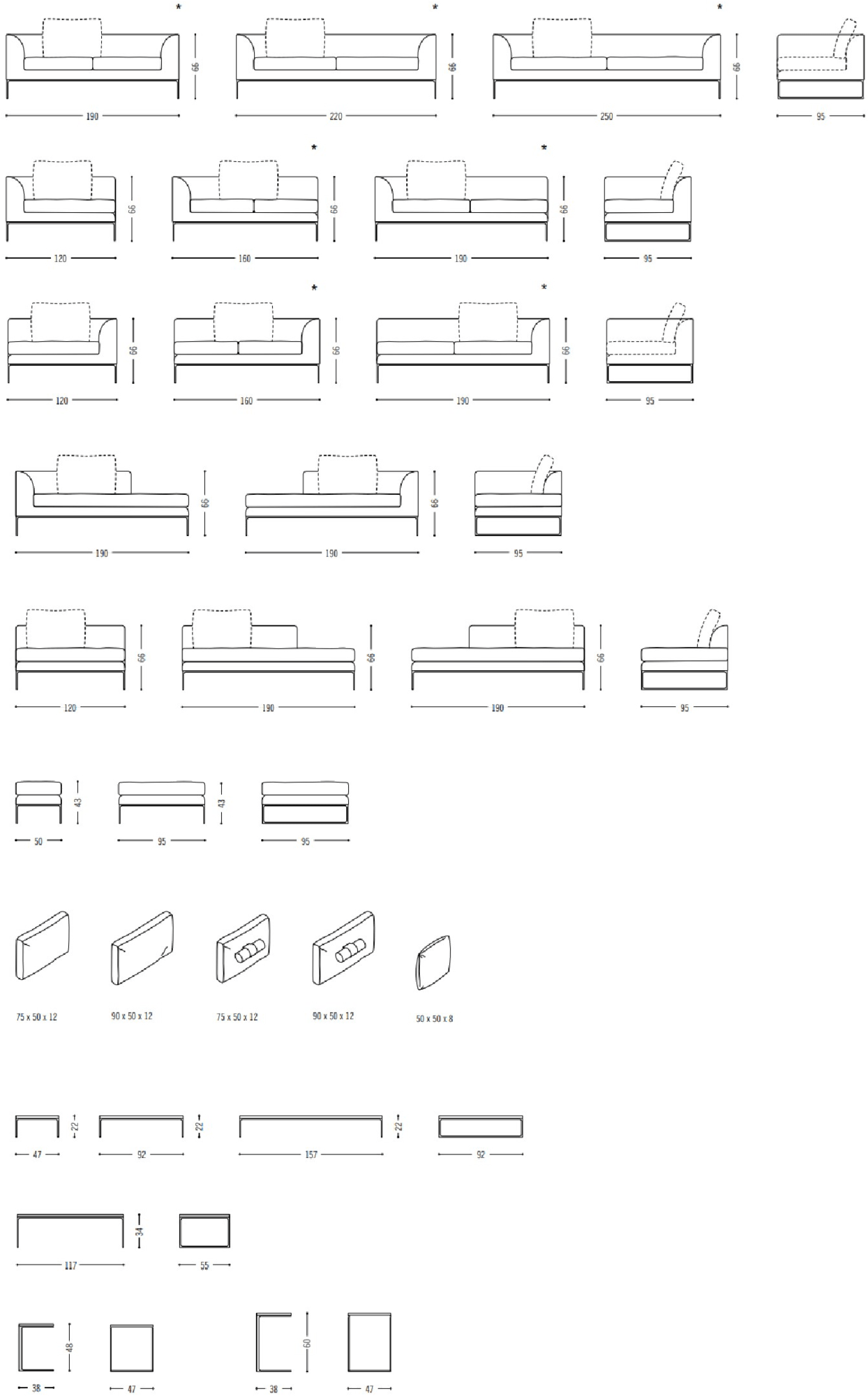COR Мягкий кожаный диван в современном стиле Mell sun-id-1397512 - Вид №3