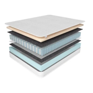 90672121 Матрас Corretto Roll Life Style 100x200x16 см, независимый пружинный блок, полутораспальный STLM-1365098