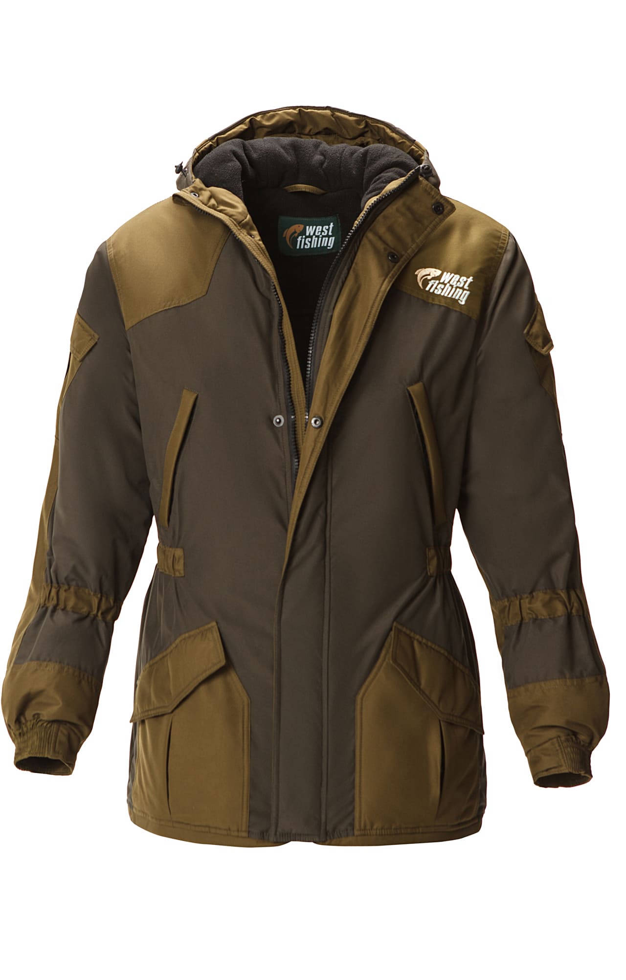 63937 Костюм  зимний хаки West Fishing  Зимняя спецодежда Santreyd  - Вид №3