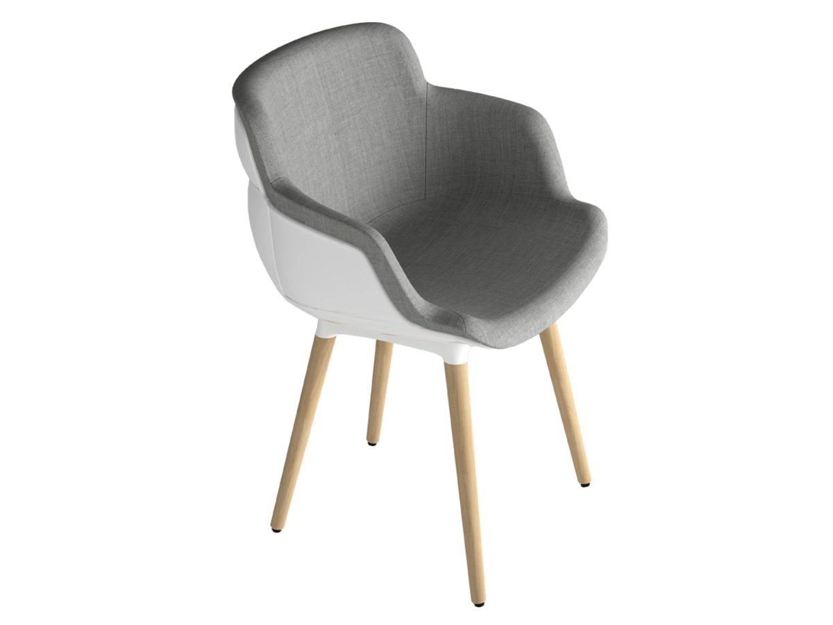 Мягкий стул с подлокотниками GABER Choppy ARCH-00097294 - Вид №7