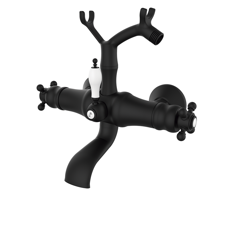 106120 PREMIUM Черный 1866 термостатический ванна-душ Черный GRB MIXERS 