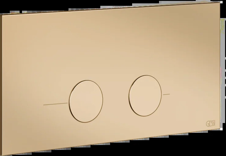 Запорная пластина 54621 735 Gessi Inverso ТЕПЛАЯ БРОНЗА PVD