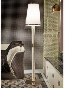 Turri Торшер из кожи Vogue