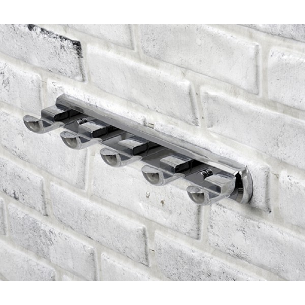 Кронштейн настенный 5 крючков 30 см WasserKRAFT Kammel 8375 sun-id-561587 - Вид №2