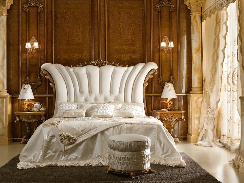 A.R. Arredamenti Двуспальная кровать из ткани с мягким изголовьем Dolcevita sun-id-1410956 - Вид №4