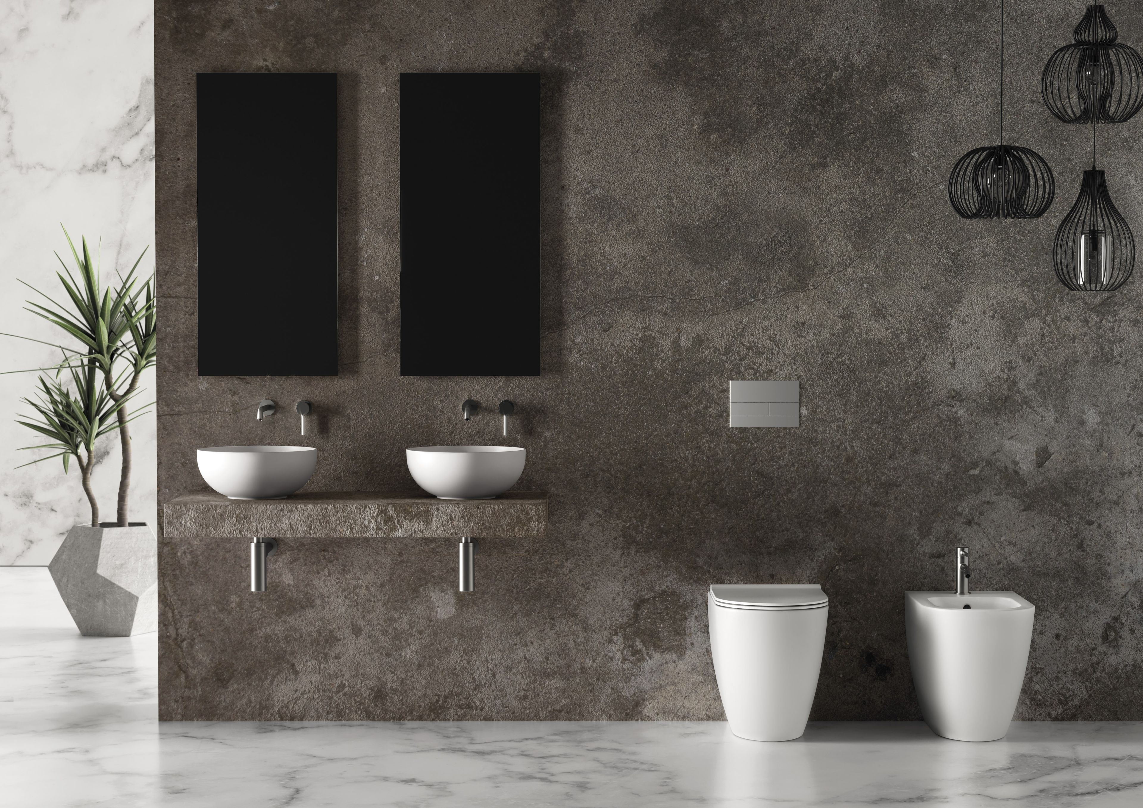 Напольное керамическое биде Alice Ceramica Форма ARCH-00010621 - Вид №2