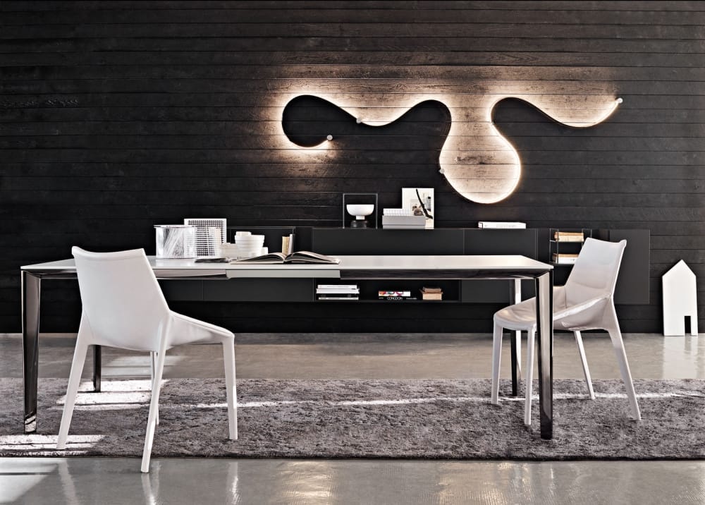 Эргономичное кожаное мягкое кресло Molteni & C OUTLINE ARCH-00081716 - Вид №1