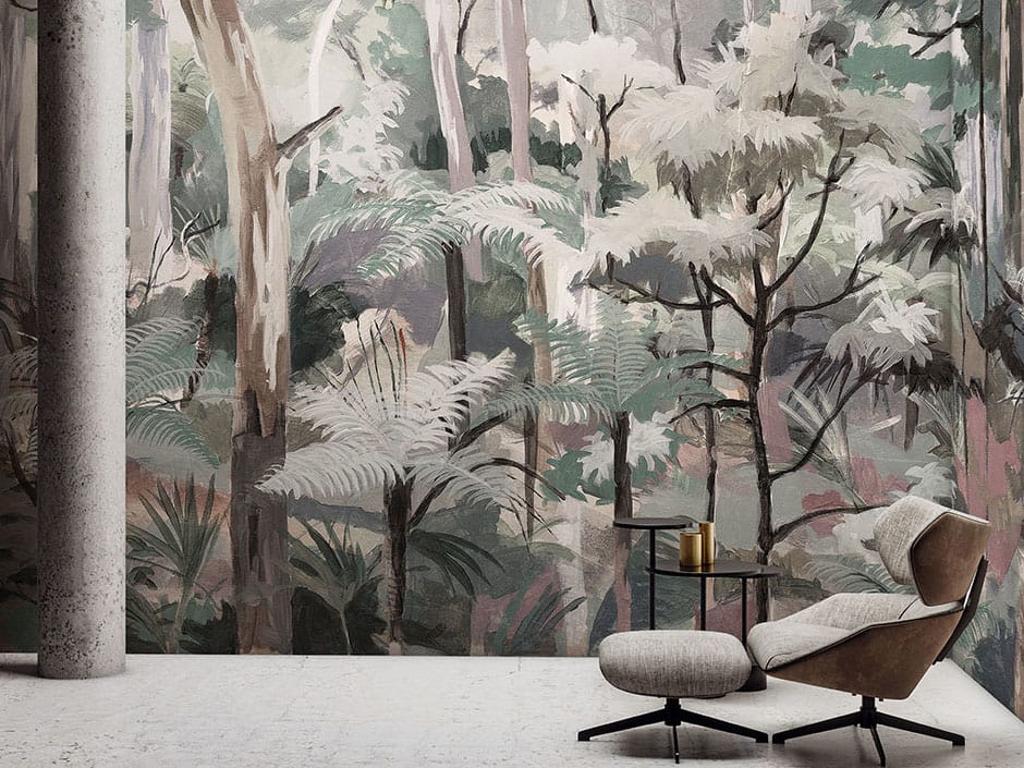 Тропические обои ПВХ бесплатно, экологически чистые, моющиеся WallPepper NATIVE FOREST ARCH-00001072