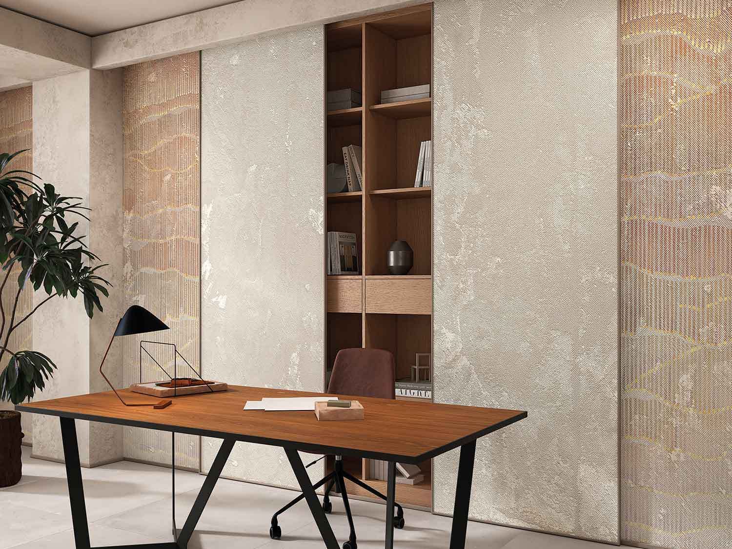 Ультратонкая алюминиевая декоративная панель Tecnografica PIXEL BOREALIS ARCH-00103072