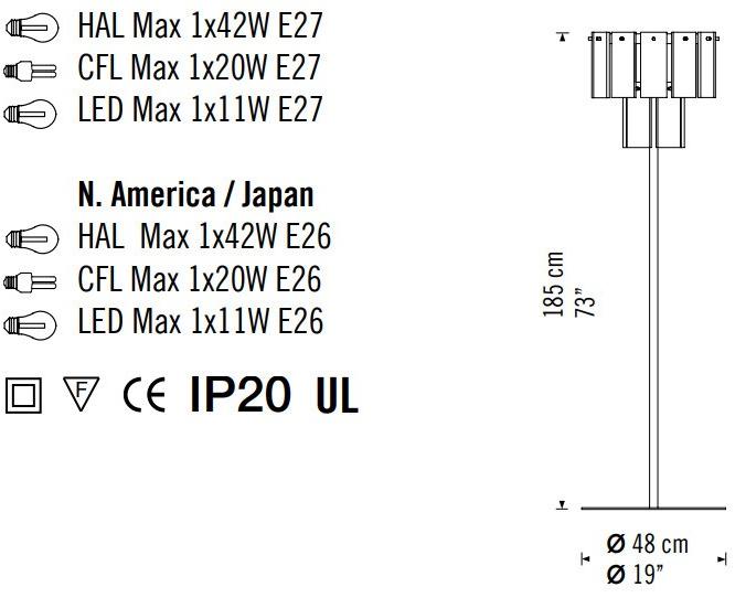 fambuena Торшер из алебастра Quarz sun-id-1482906 - Вид №1
