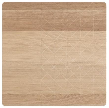 GAN Низкий квадратный журнальный столик из дуба Silaï sun-id-1377764 - Вид №2