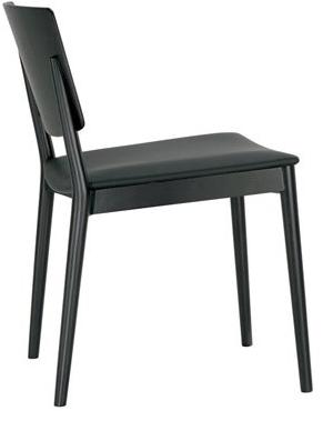 Andreu World Штабелируемый стул со встроенной подушкой Happy Si0377 - Вид №1