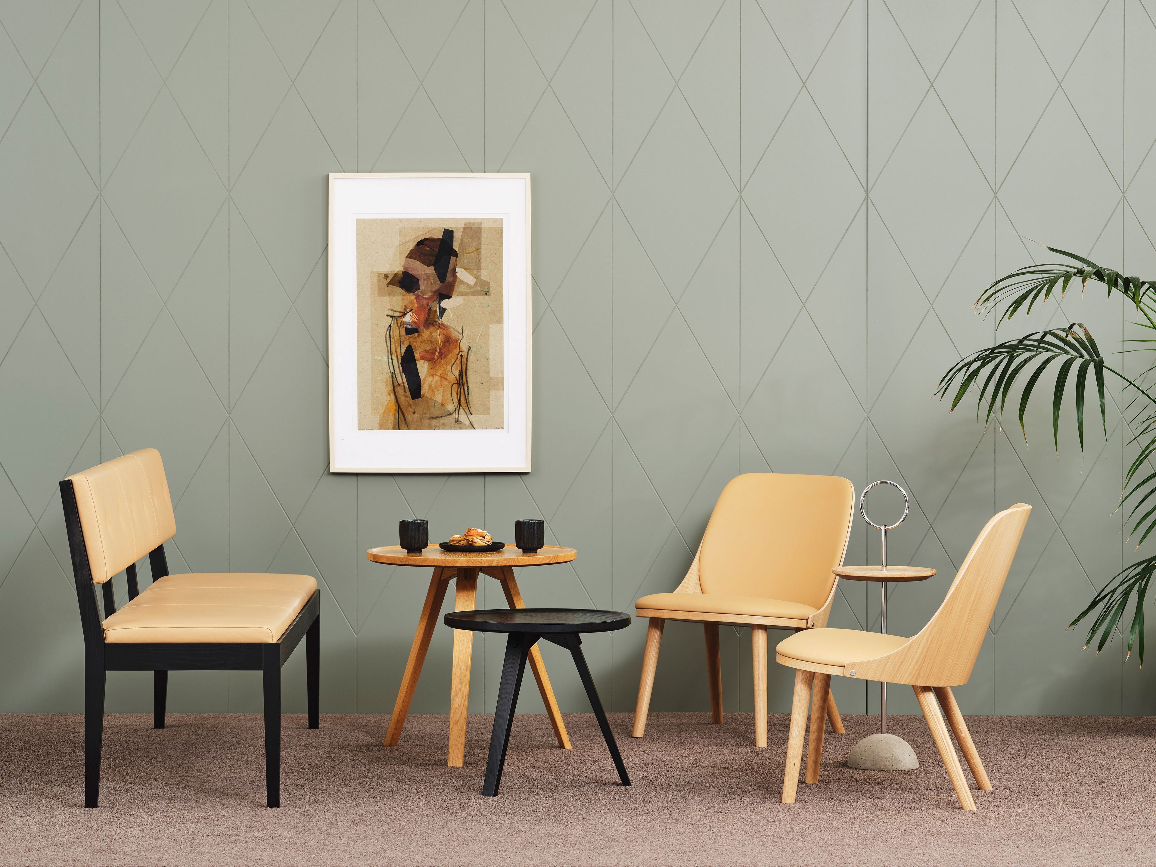 Кожаный стул ресторана Karl Andersson Sander ARCH-00117596 - Вид №1