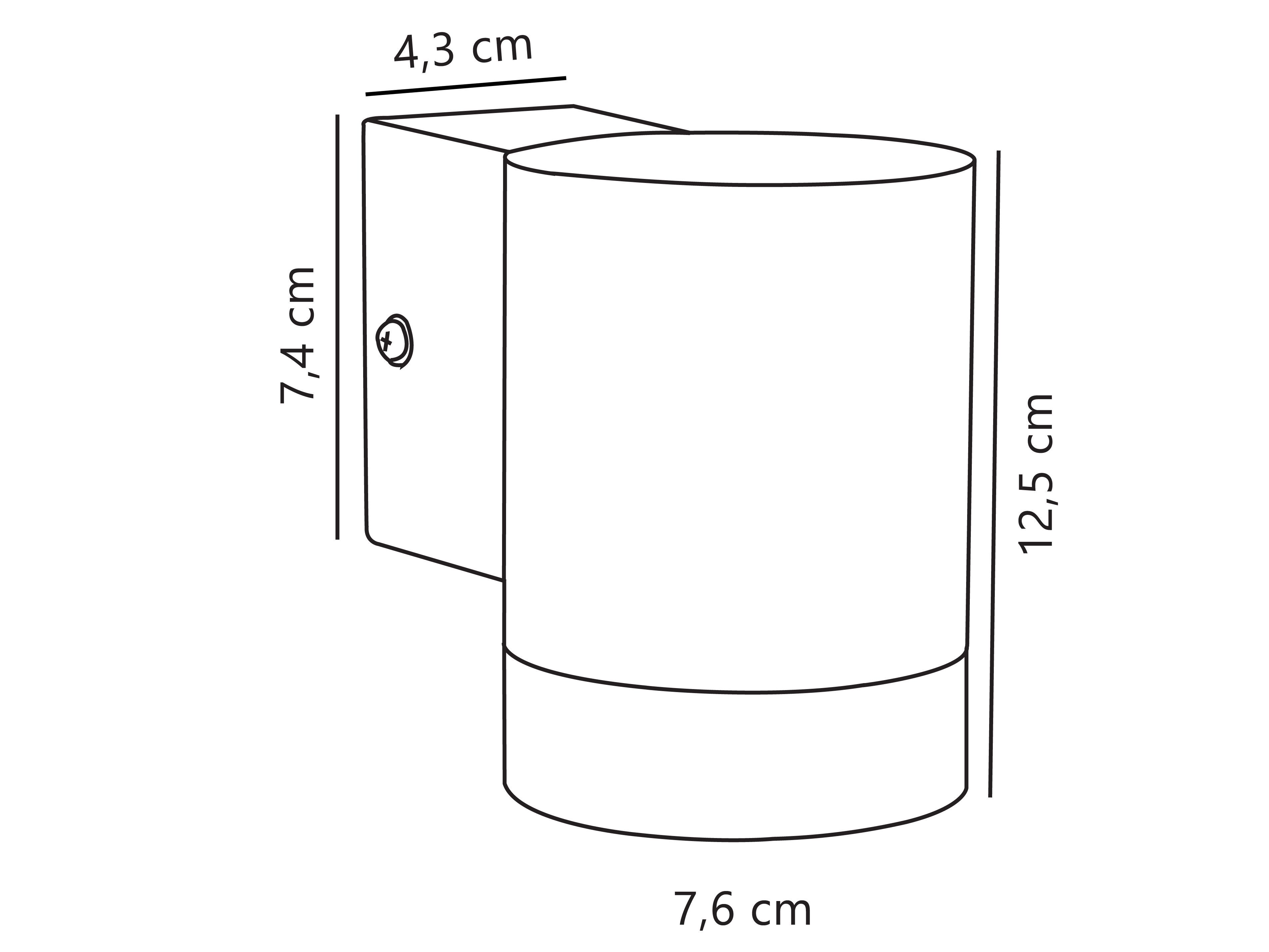 Алюминиевая наружная настенная лампа Nordlux Tin ARCH-00075866 - Вид №2