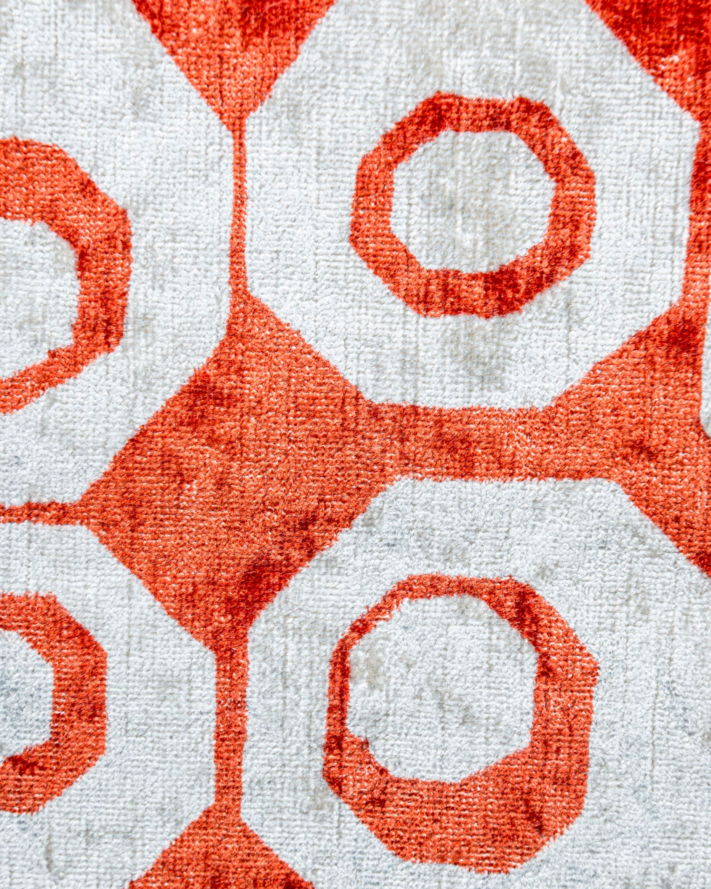 Ткань из вискозы, хлопка и полиэстера с графическими узорами The House of Lyria ORDONEZ ARCH-00149008