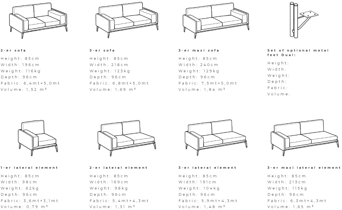 Ditre Italia Модульный диван из экокожи Kris sun-id-1398461 - Вид №2