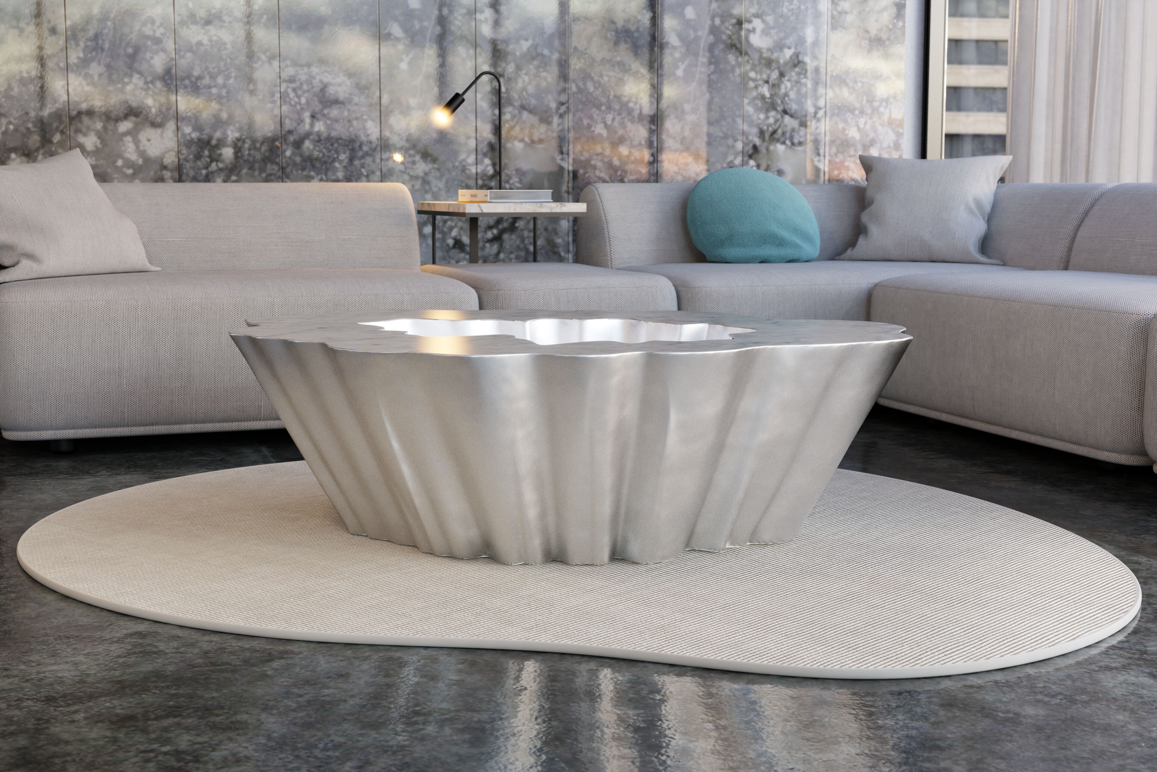 Журнальный столик из дерева и стекловолокна KARPA ARCH-00121499 - Вид №3