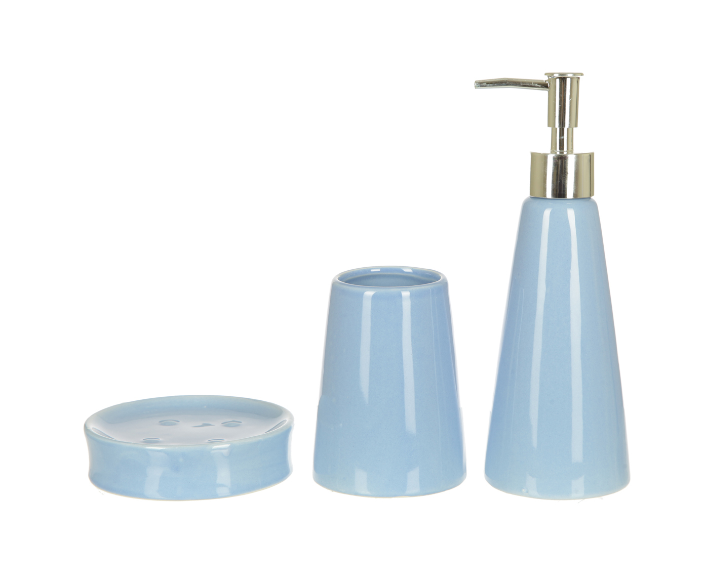 3800-G-26791-г Набор для ванной комнаты - 20 х 8 х 8; 10 х 10 х 3; 10 х 9 х 9 см TO4ROOMS 