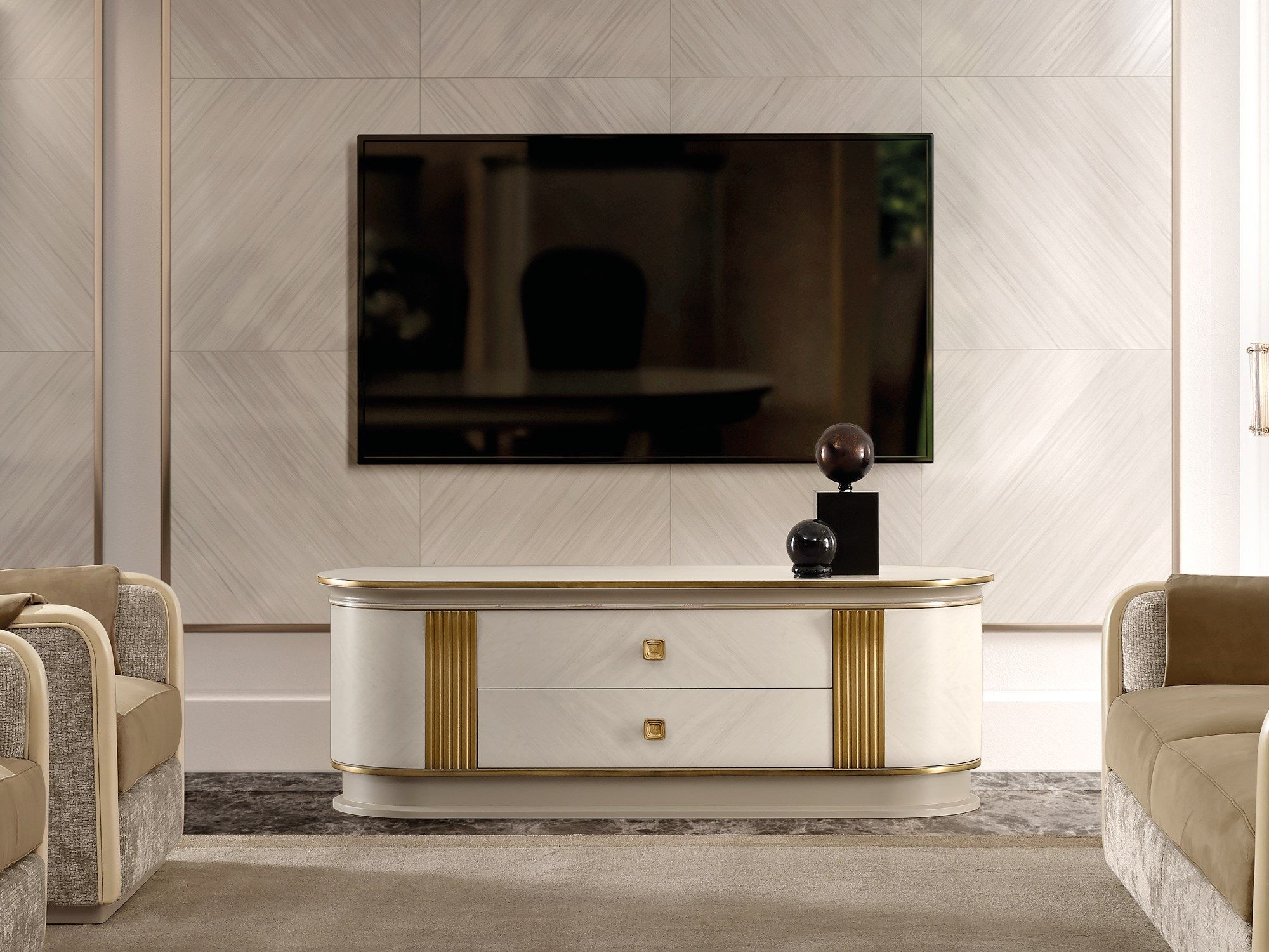 ТВ шкаф с ящиками A.R. Arredamenti ARCH-00018331 - Вид №1