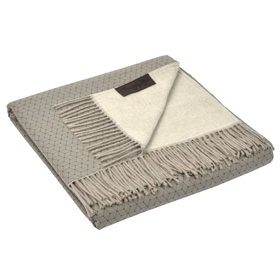 Плед Cristalinno, 130х180 см, серый MARZOTTO CRISTALINNO0001 - Вид №1