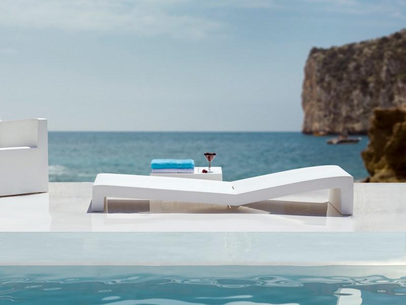 VONDOM Садовый шезлонг из смолы Jut sun-id-1473098 - Вид №3