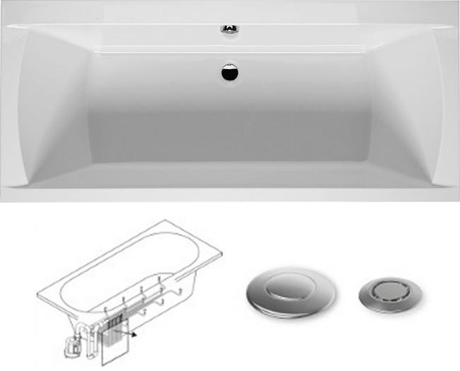 BA7200500000000_hit1 Ванна Riho Julia Santreyd - Вид №1