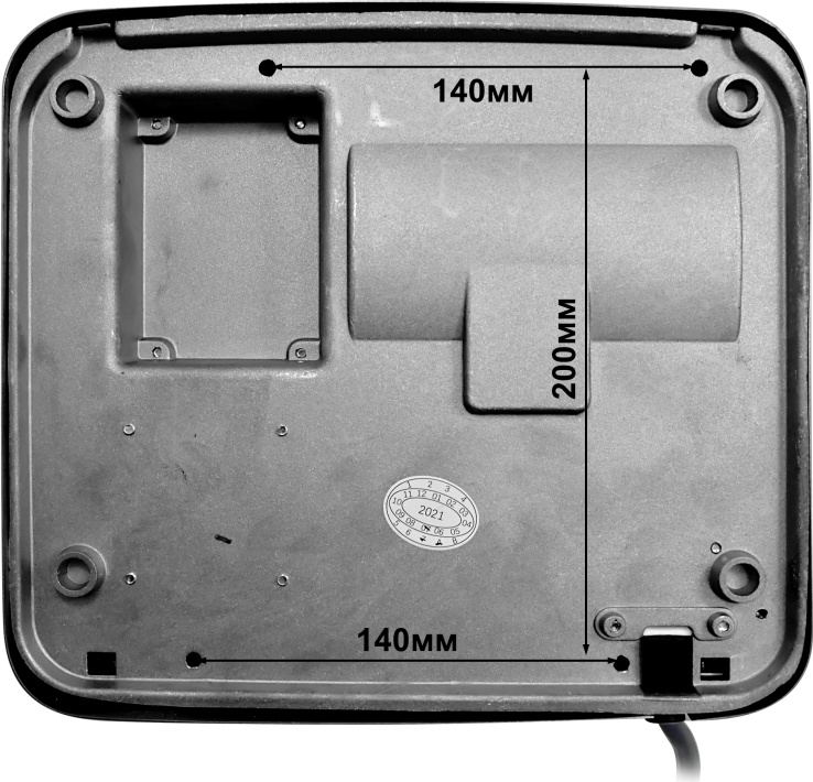 1401.301 Сушилка для рук высокоскоростная антивандальная 8843 PUFF  - Вид №6
