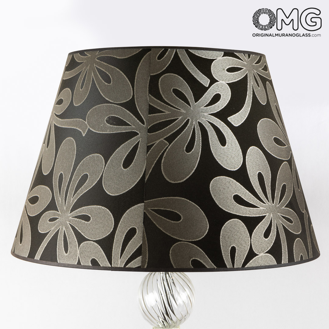 3614 ORIGINALMURANOGLASS Торшер Орхидея - дутое муранское стекло OMG 46 см  - Вид №1