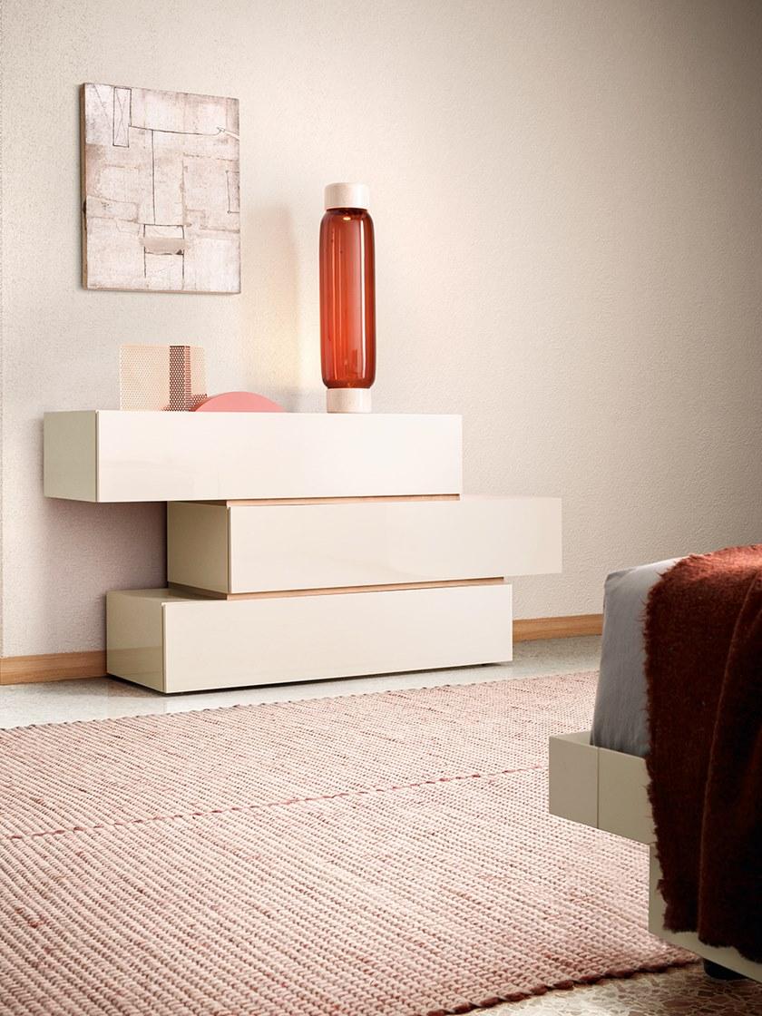 PIANCA Деревянный комод со встроенными ручками People sun-id-1396232 - Вид №2