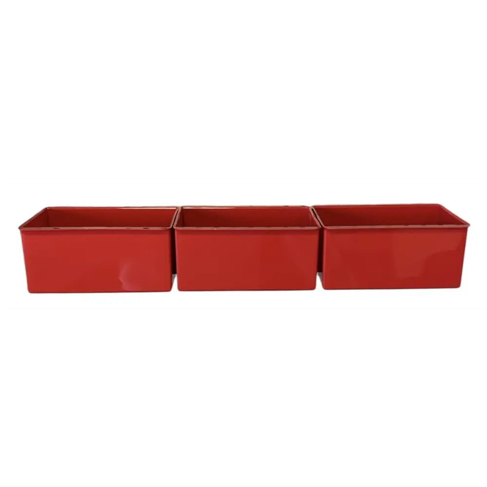 Лоток Jettools ЛМК-1073 107x73x51 мм красный, 3 шт STLM-2079010 - Вид №3