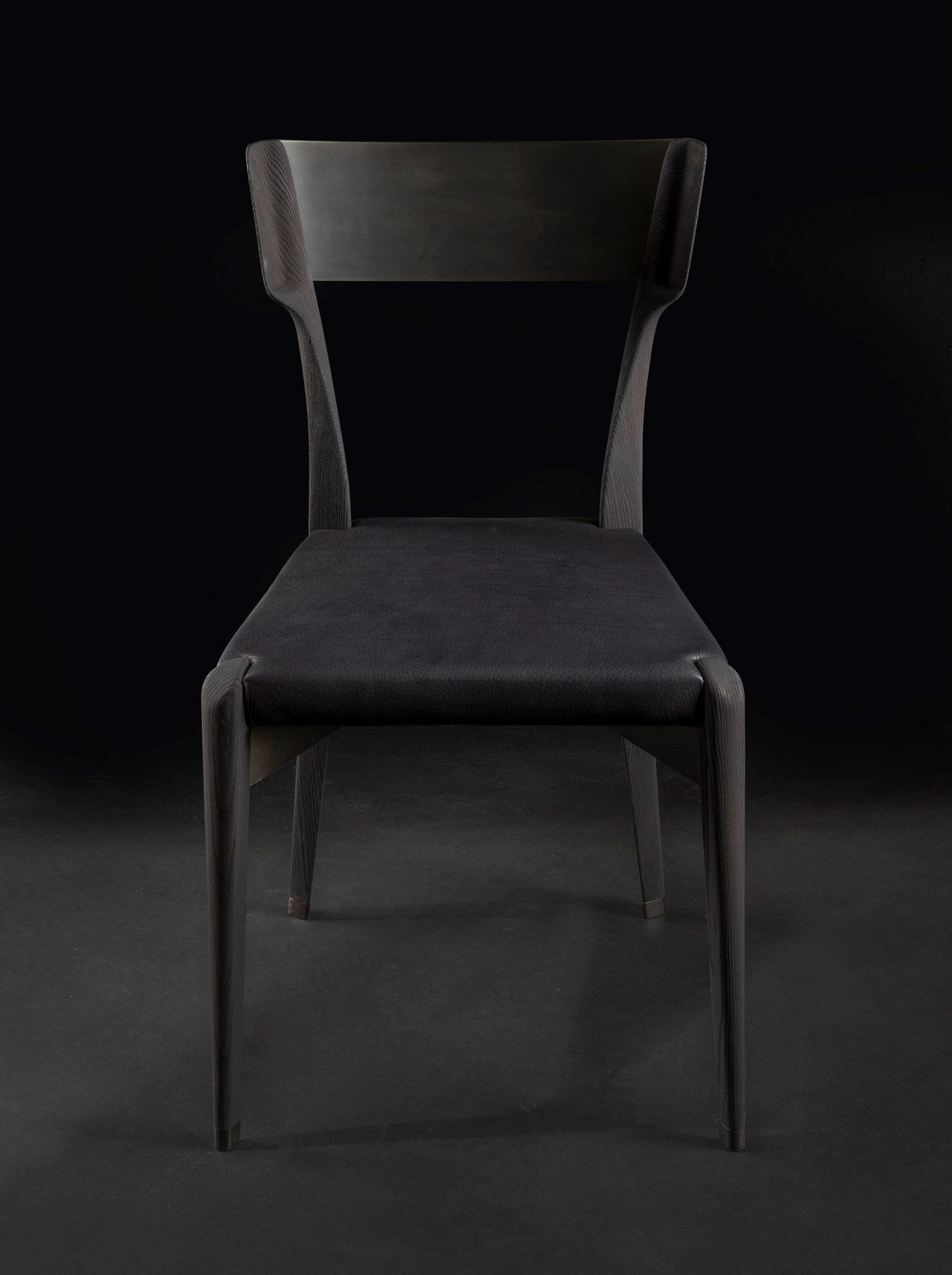 Деревянный стул с кожаным сиденьем Henge CHAIR-VA 48 ARCH-00045330 - Вид №2