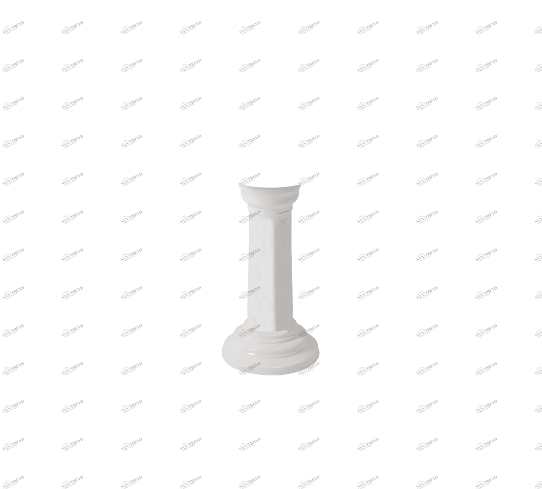 Gentry Home Таз большой белый Victorian White GH102525