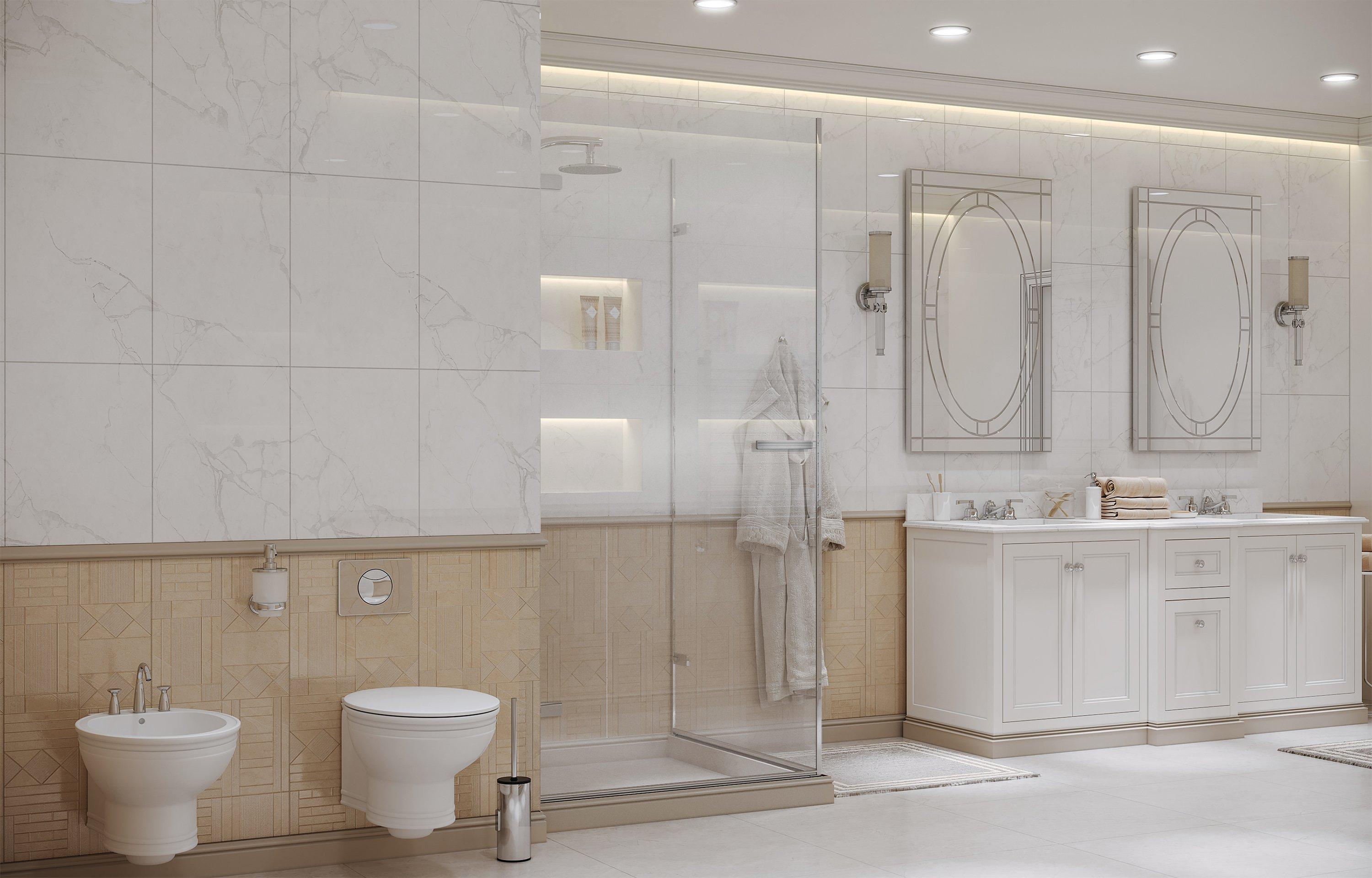 Душевое ограждение Ambassador Abner 10011106 (1000x1000x2000), 1 место  - Вид №2