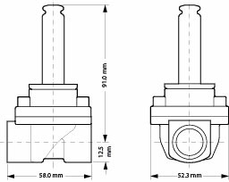 Danfoss EV250B — двухходовые электромагнитные клапаны с принудительным подъемом Клапан электромагнитный EV250B 032U5250  - Вид №40