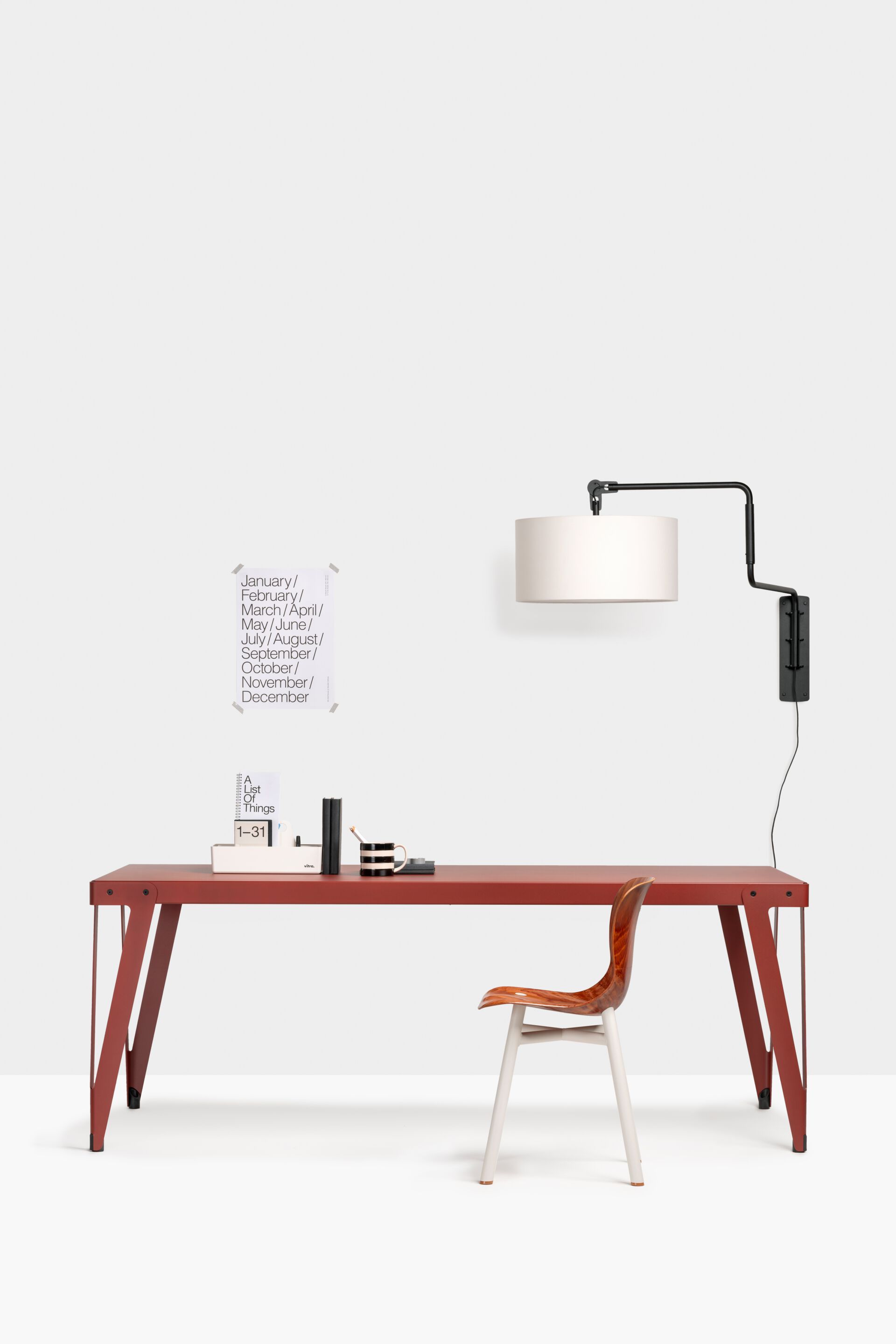 Настенный светильник из стали и ткани с гибкой рукояткой FUNCTIONALS SWIVEL ARCH-00039568 - Вид №32